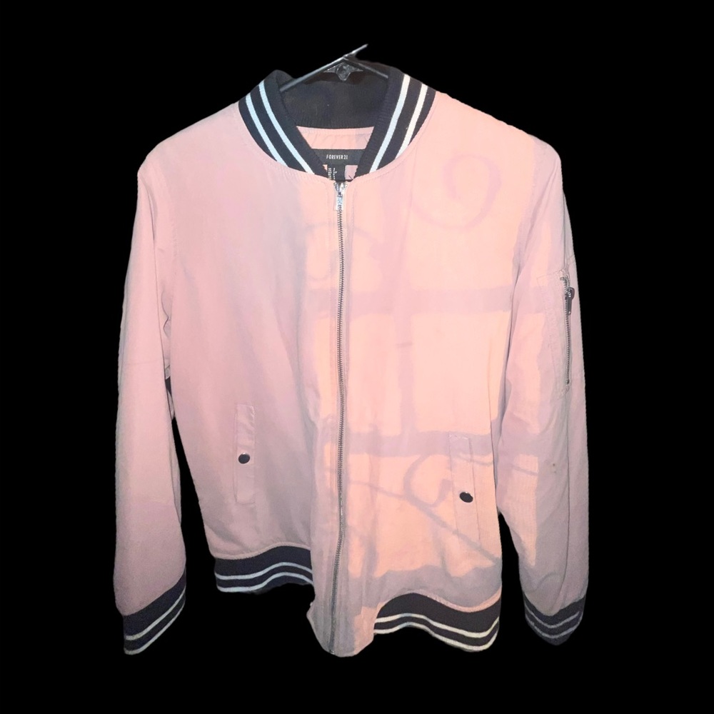 Pink Bomber Jacket - Picture 2 of 5